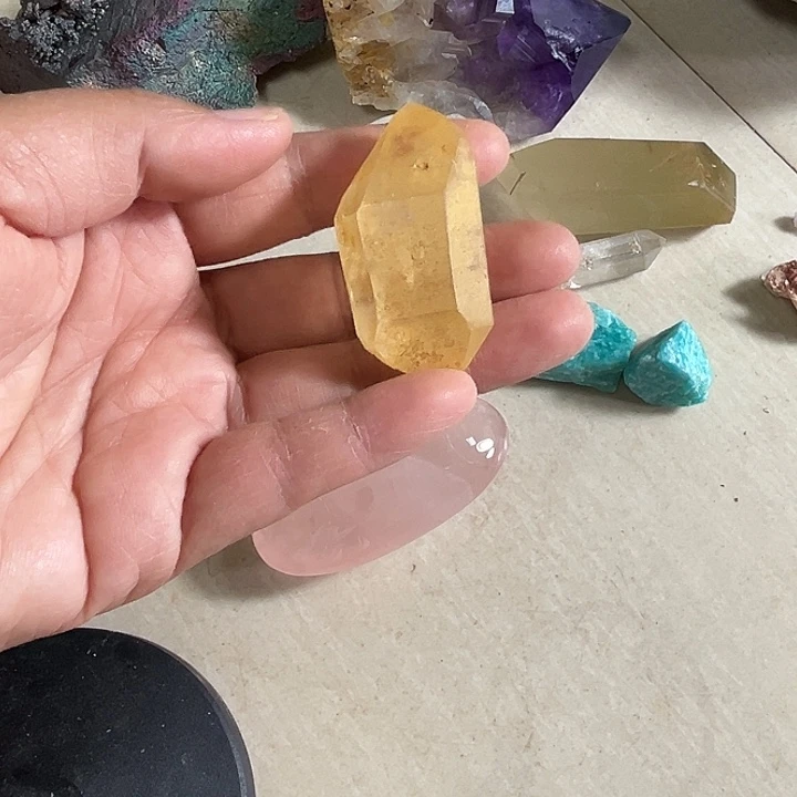 白***夏未镶嵌珠宝半成品芙蓉石