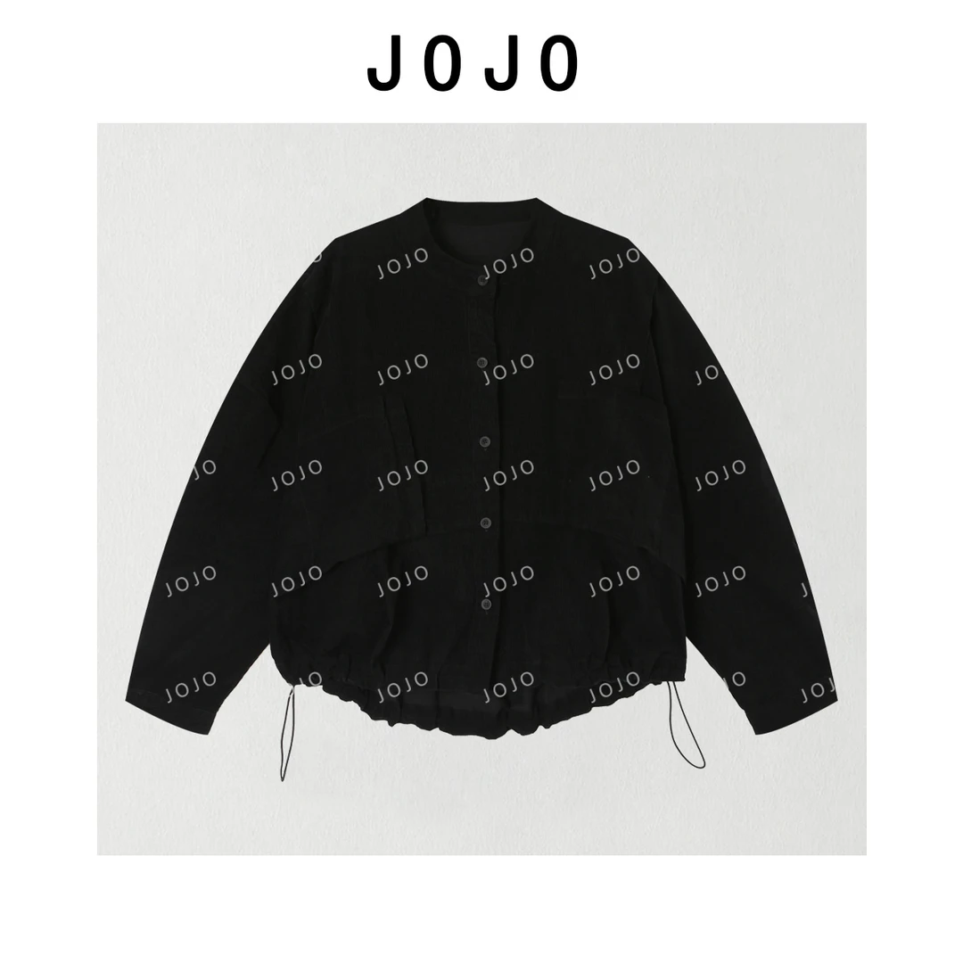 玖了个玖 2025早秋新款工装棒球服显瘦双口袋夹克外套2508C4560