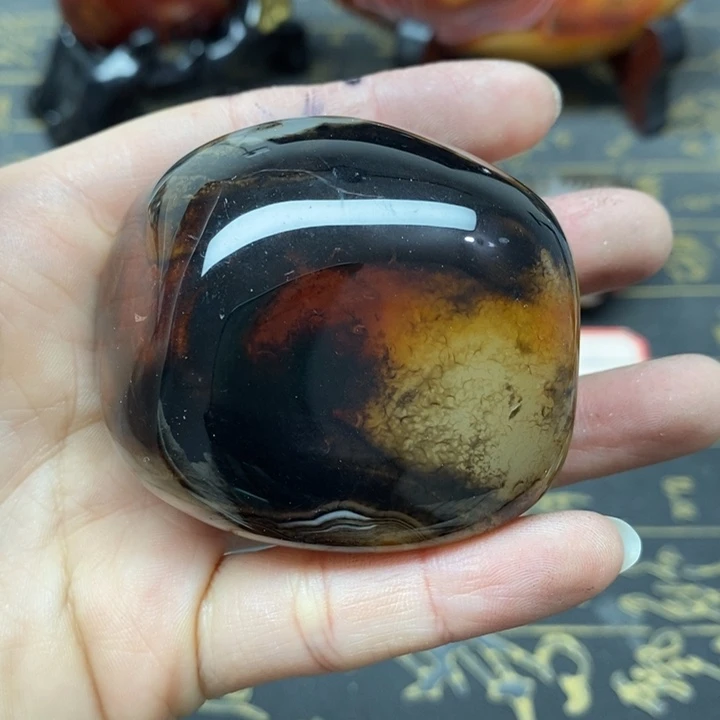 玛瑙/玉髓玛瑙未镶嵌雪*