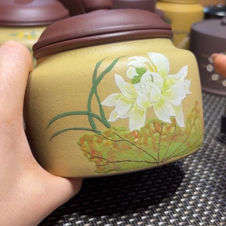 紫砂茶叶罐中高端紫砂茶叶罐