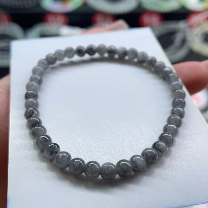 未镶嵌手链翡翠卡4.7有小平头