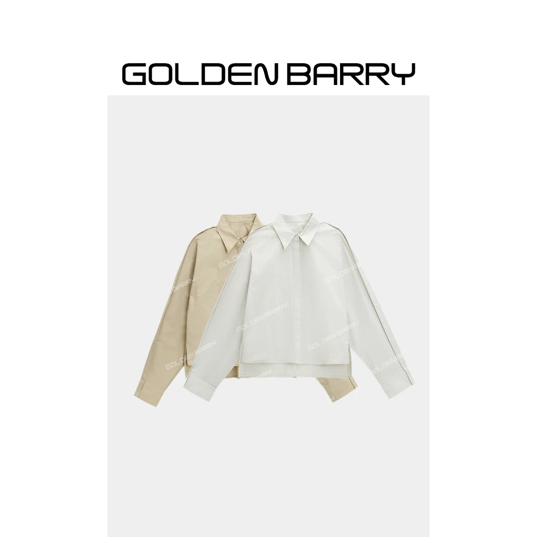 GOLDENBARRY【5.1特惠】122140设计感短款小上衣