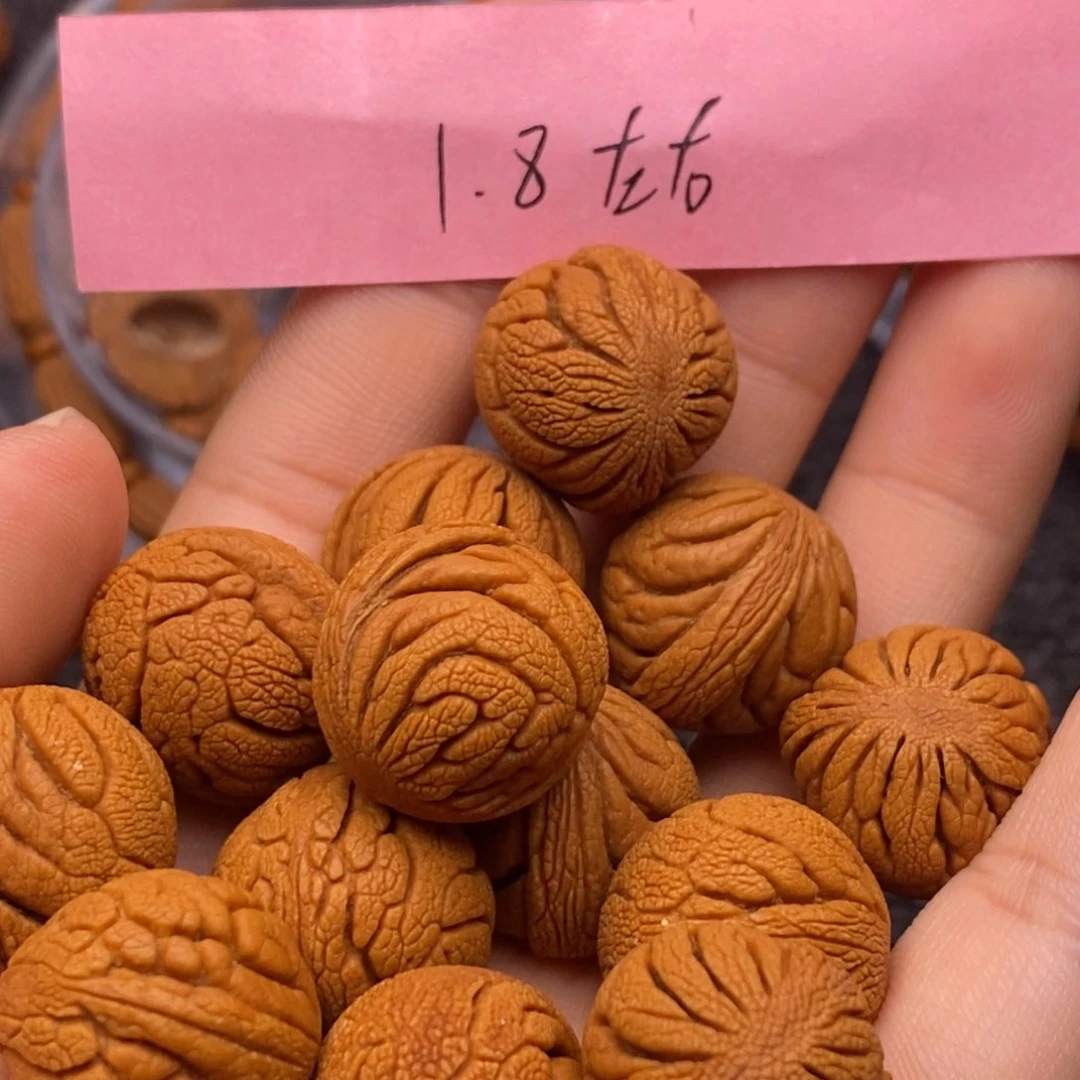 秦岭山脉龙纹桃核