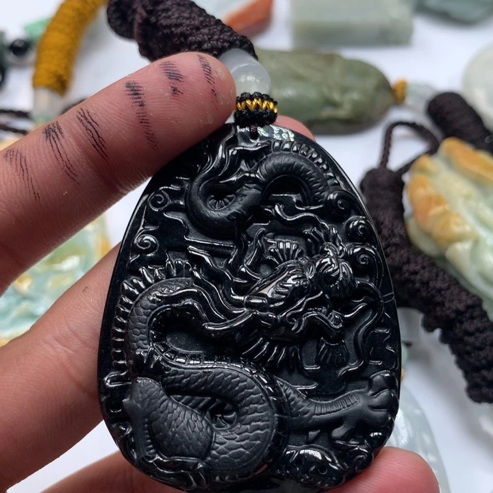 颈饰未镶嵌翡翠保真天然a货翡翠
