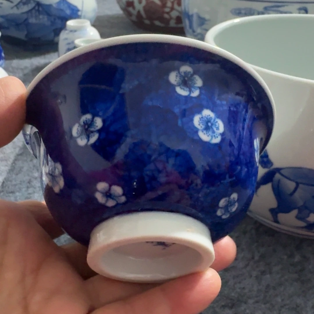 现代景德镇陶瓷手绘茶具