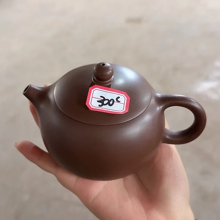 茶壶紫砂宜兴原矿紫砂一厂老紫泥