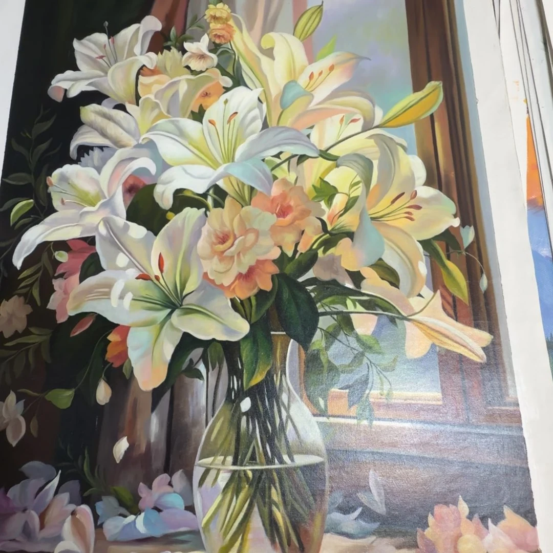 油画加油加油加油努力加油