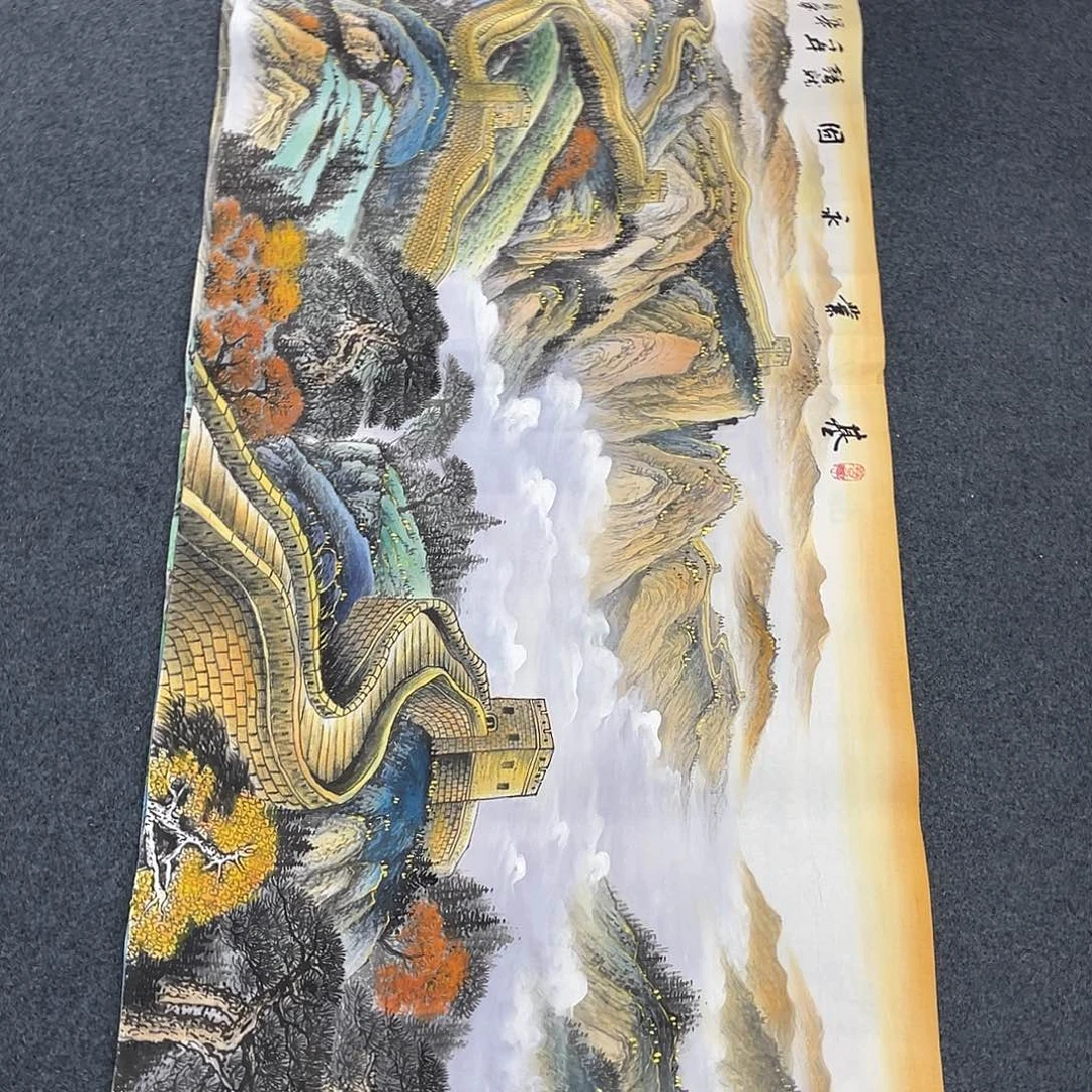天***泰国画纯手工制作的
