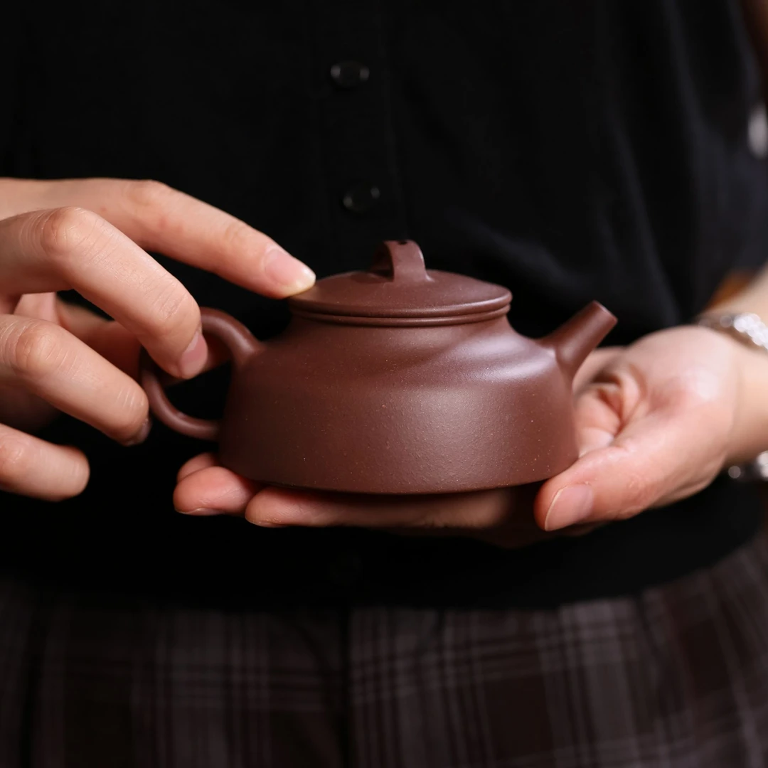 原矿底槽清紫泥紫砂壶泡茶茶具约150CC泡茶壶小容量
