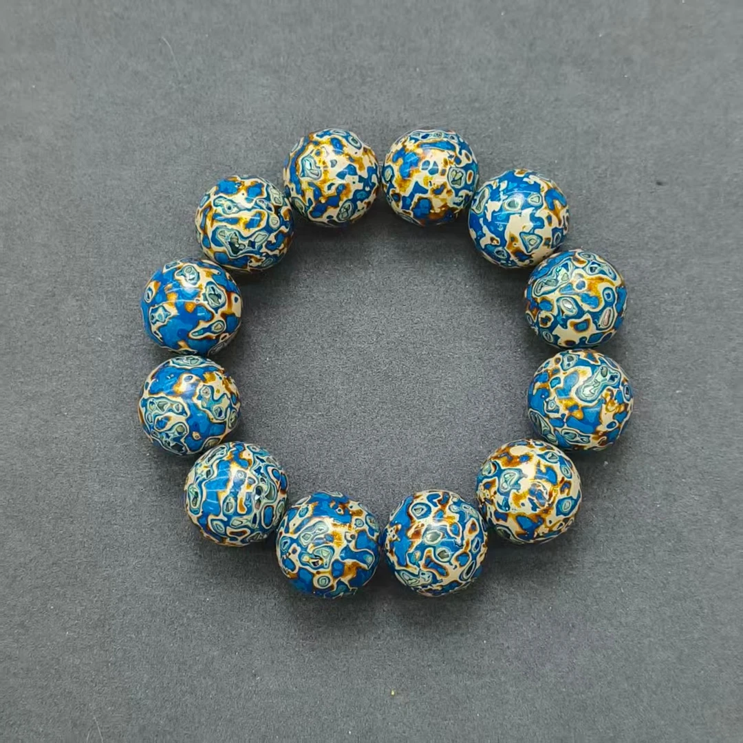 梦幻蓝大漆单圈-时尚单圈饰品