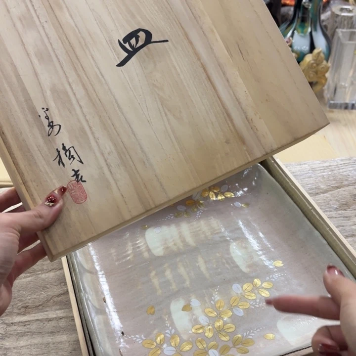 陶瓷古美术置物摆件