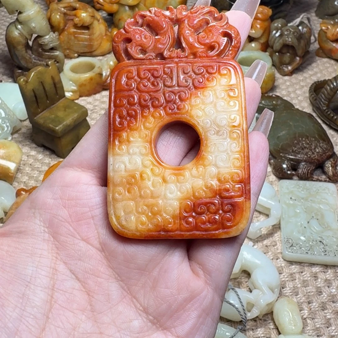 吊坠白玉菩提挂件