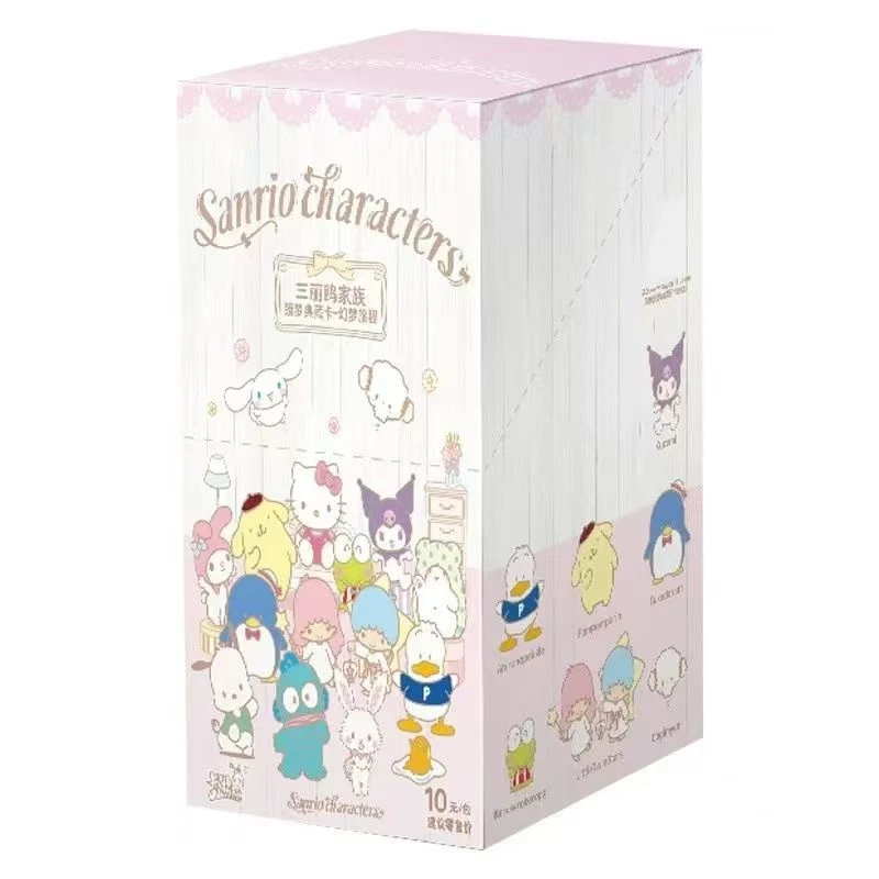 【三丽鸥拆+玩】三丽鸥家族臻梦典藏卡幻梦旅程1弹卡牌盲盒潮玩