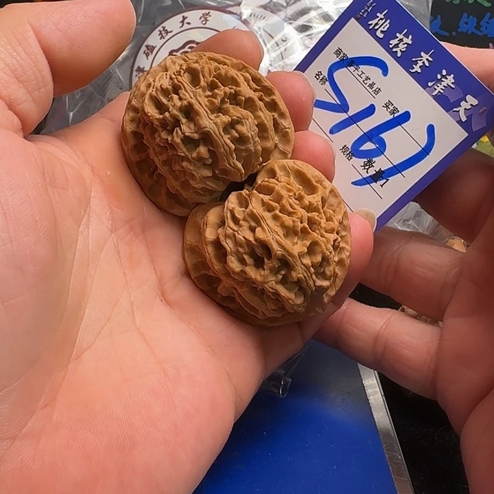 不***菜把件文玩核桃苹果42