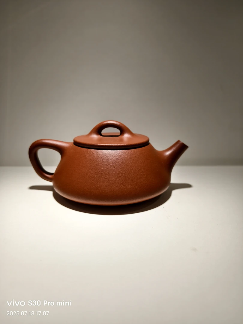 原矿赵庄红泥石瓢紫砂壶精美实用