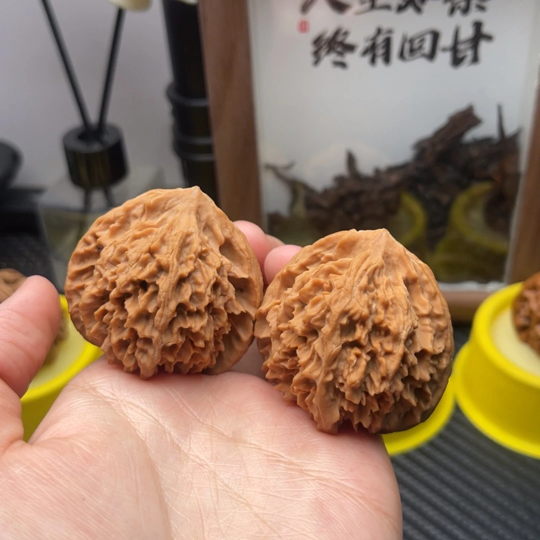 文玩核桃把件42秦岭野生游龙