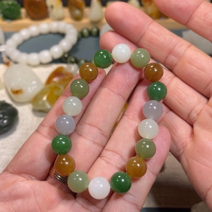 和田玉手链未镶嵌