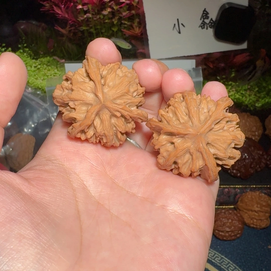 核桃把件060号39岐山正奔文玩核桃