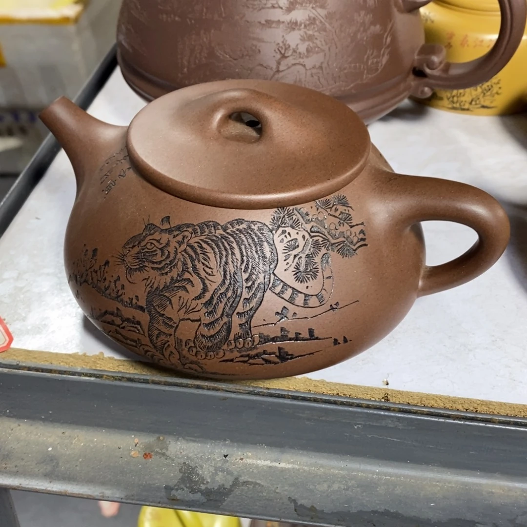 紫砂茶壶原矿手工215