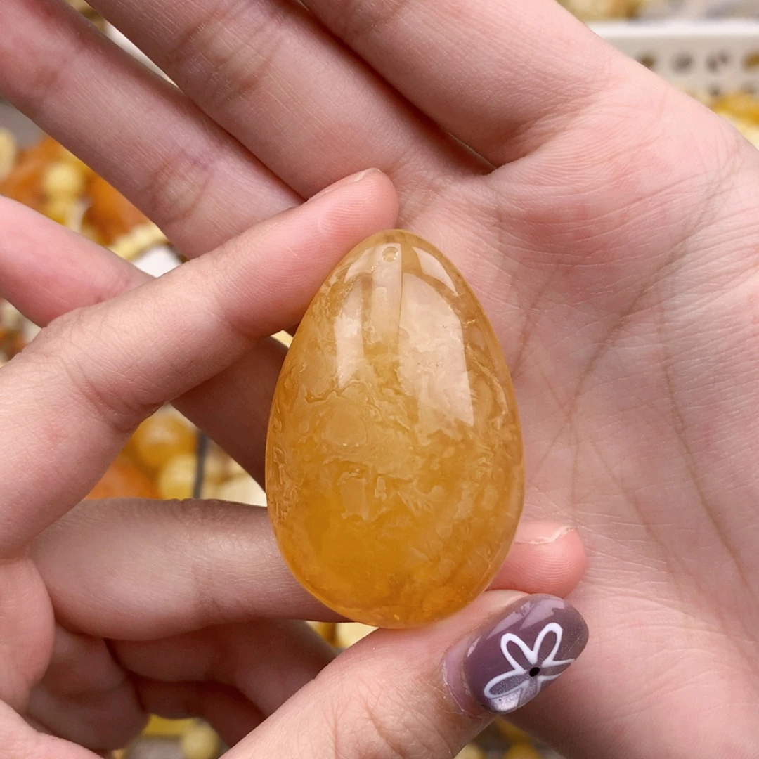琥珀未镶嵌珠宝奇石45*30