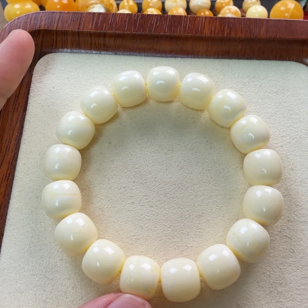 琥珀未镶嵌珠宝奇石13mm同料