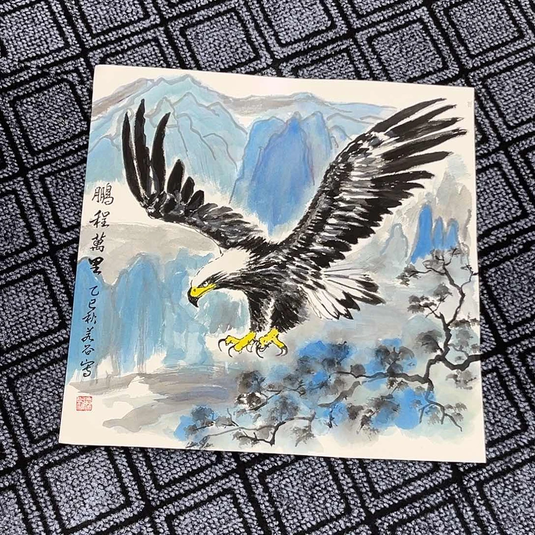 国画王胜利老师三尺斗方冯