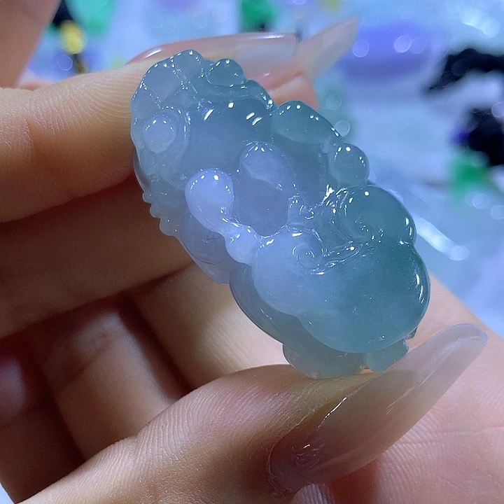 翡翠未镶嵌颈饰天然翡翠A货吊坠