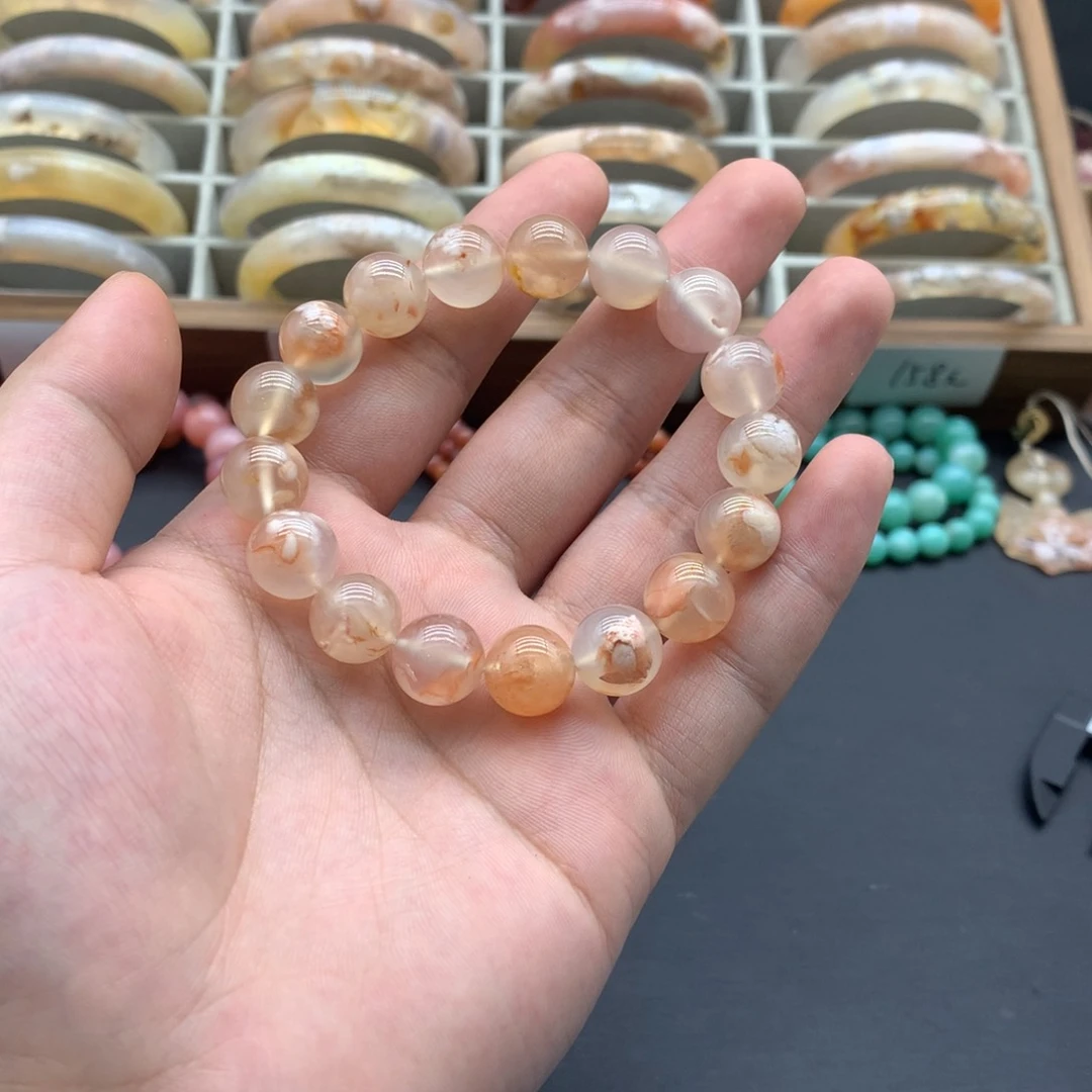【闪购商品】玛瑙/玉髓手镯未镶嵌东****店