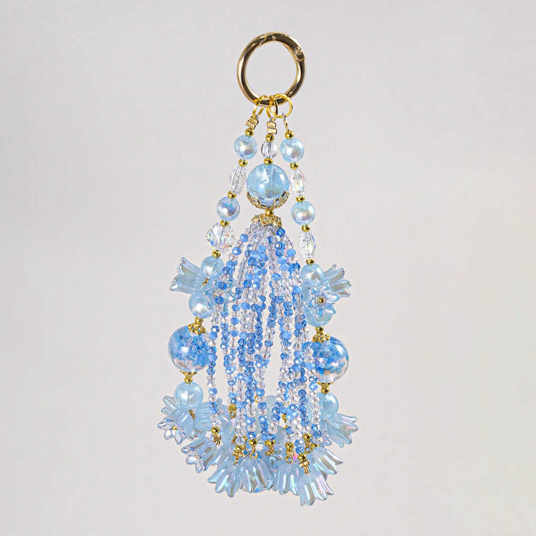 （海家）AD04 夏日樱花1.5直孔圆珠12MM DIY