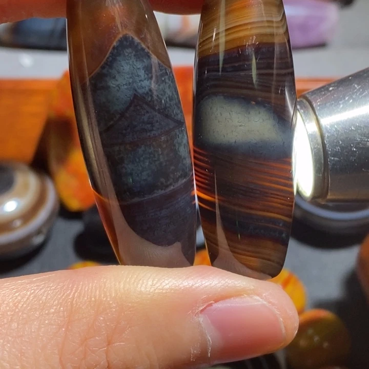 玛瑙/玉髓未镶嵌颈饰