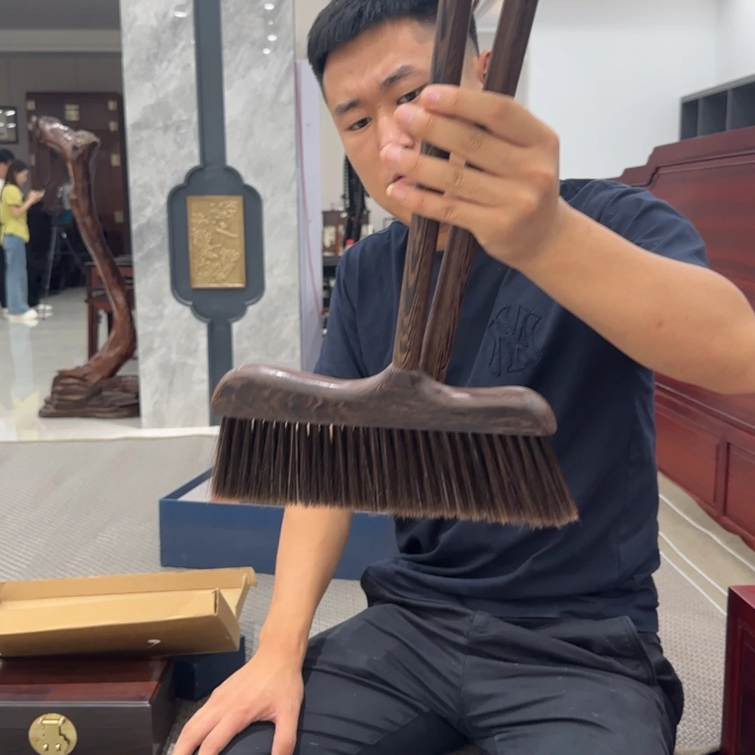 鸡翅木三节扫把扫吧