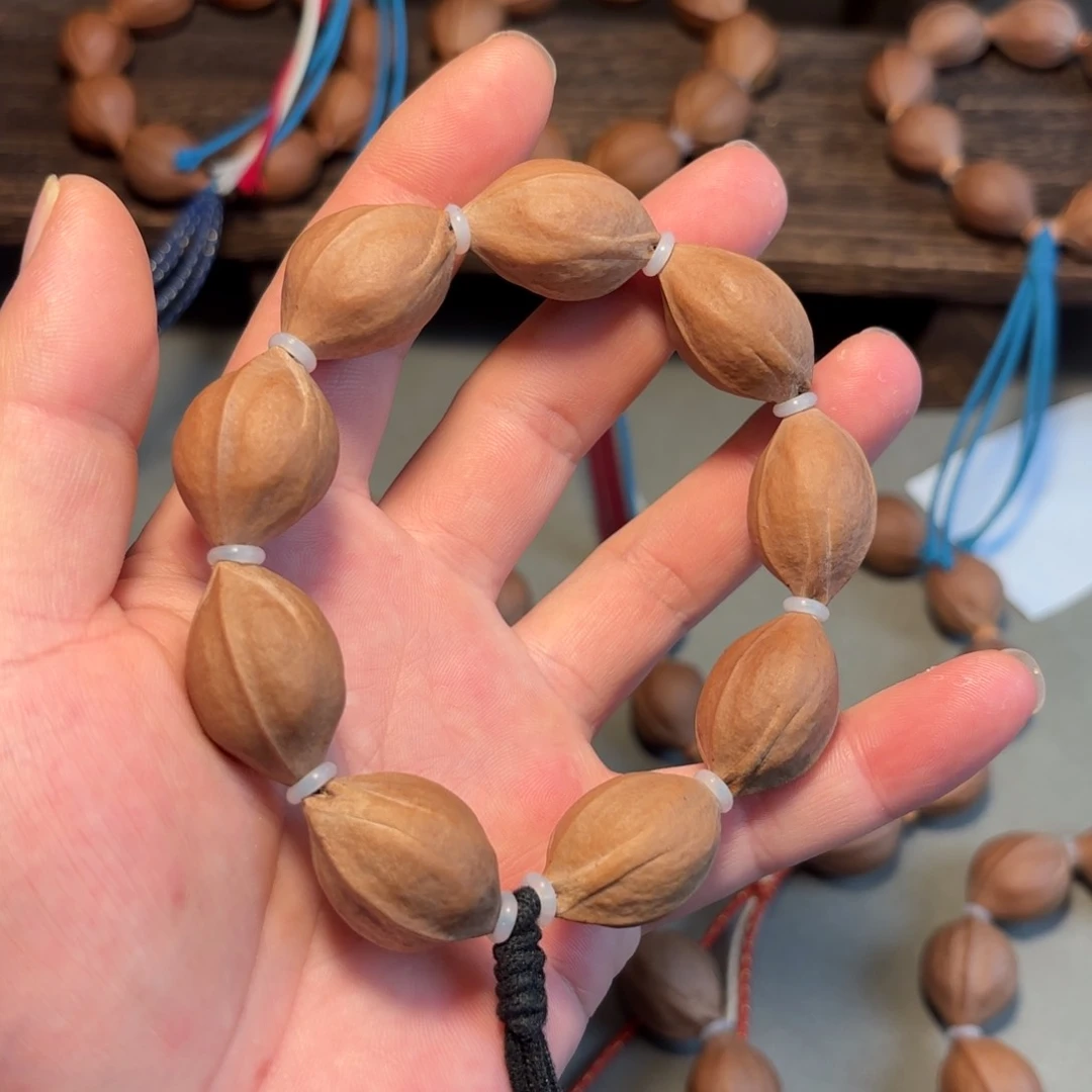 橄榄核手串/手链梅林铁核手串18×28