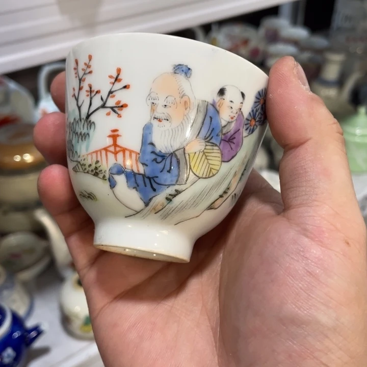 摆件山****y景德镇陶瓷艺术品