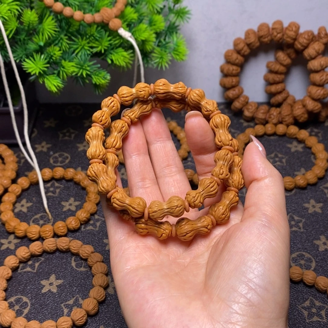 桃核手串秦岭桃核