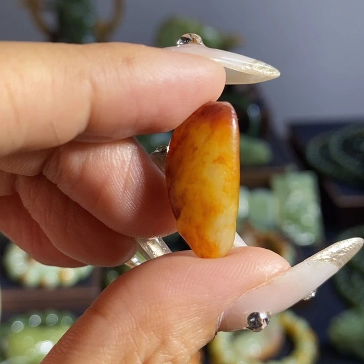 和田玉未镶嵌吊坠(不含链)