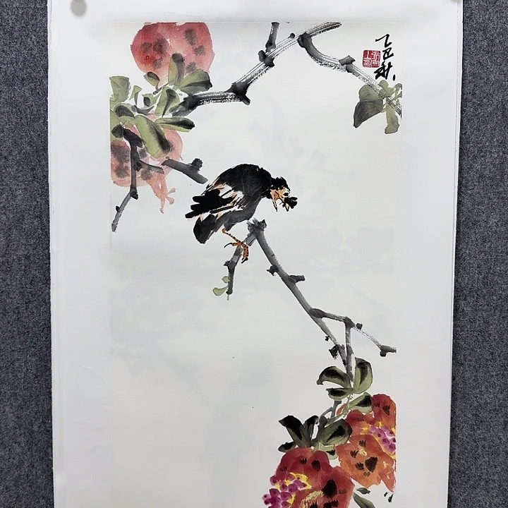 国画张向上老师手绘作品