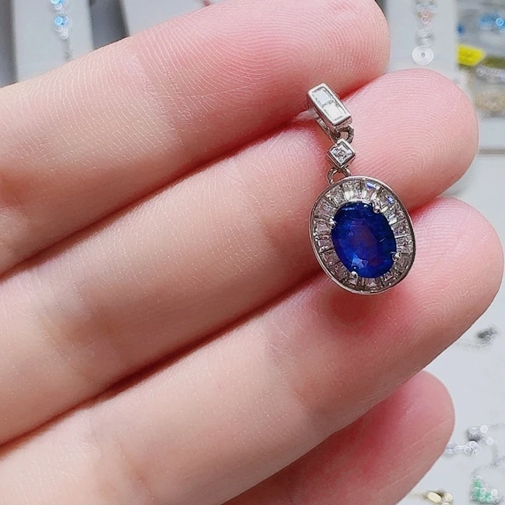 吊坠925银合成立方氧化锆