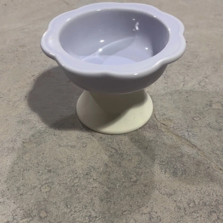 瓷片紫色向日葵陶瓷