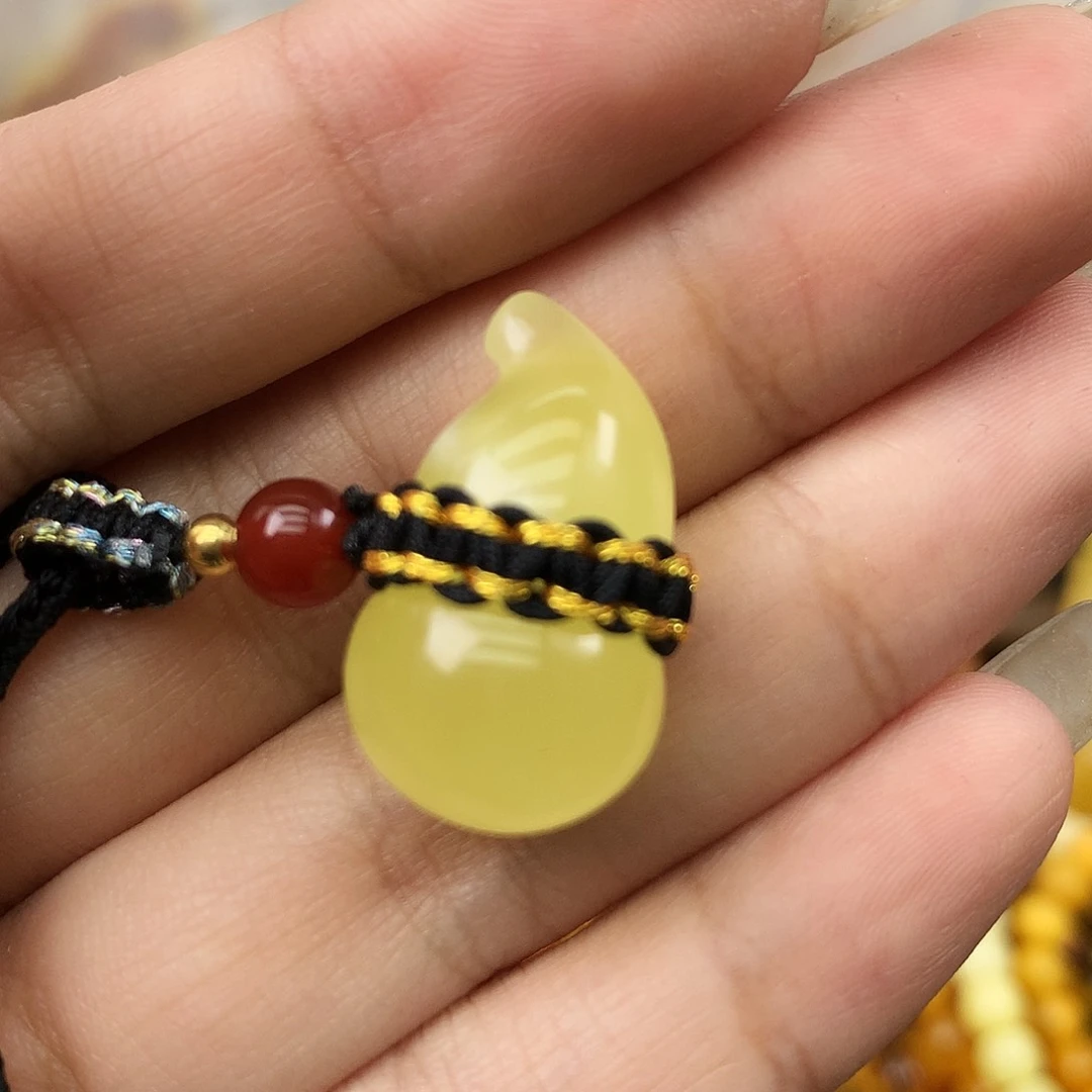 未镶嵌琥珀珠宝奇石迎*