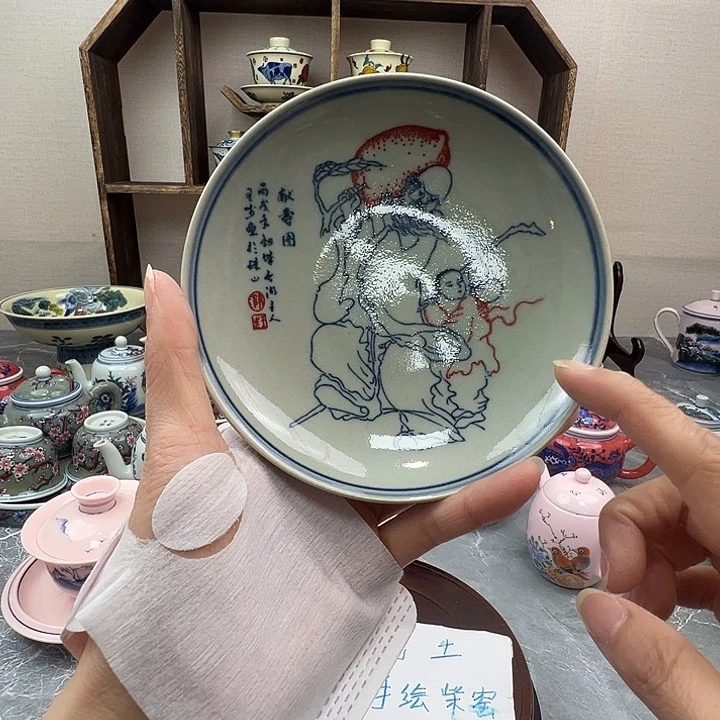 陶摆件景德镇陶瓷567老厂瓷