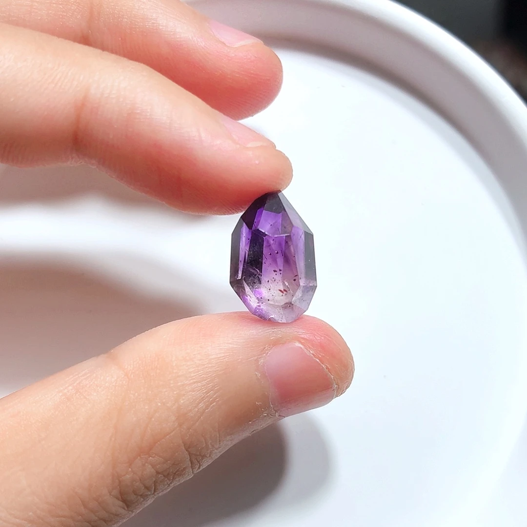 珠宝半成品水晶未镶嵌超七打孔不退换