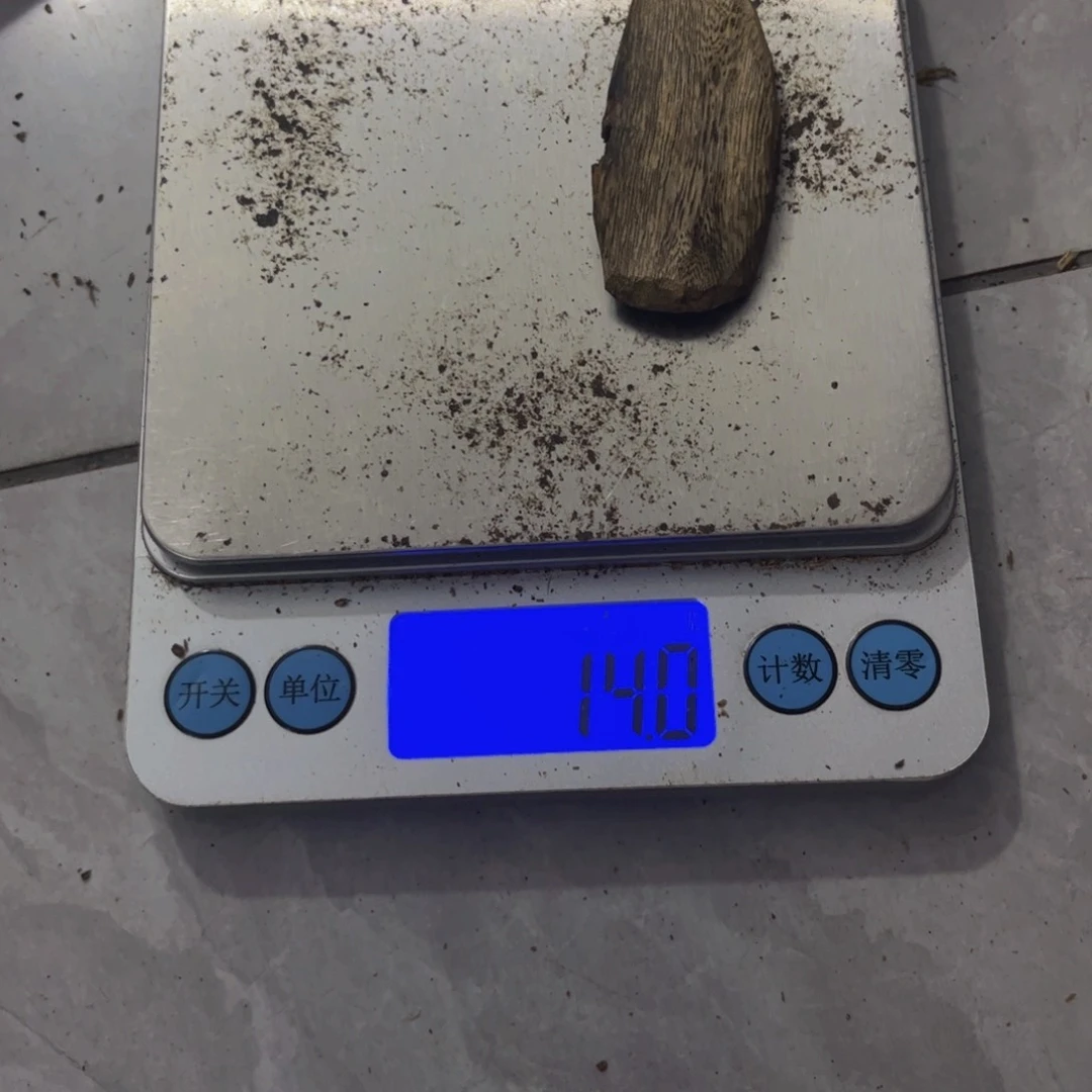 摆件沉香木知**乐奇楠14 克。。。