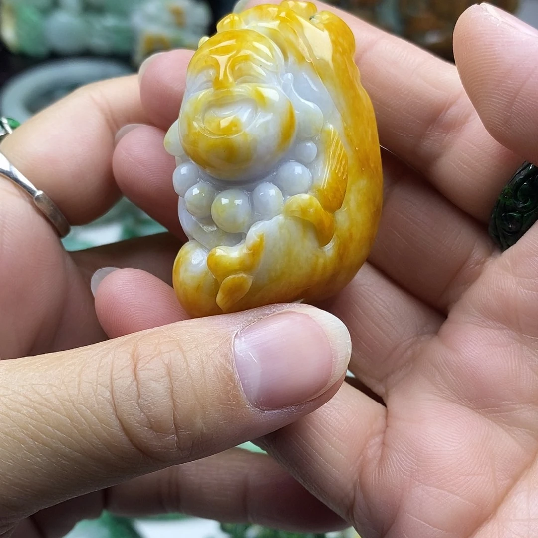 颈饰未镶嵌翡翠牌子