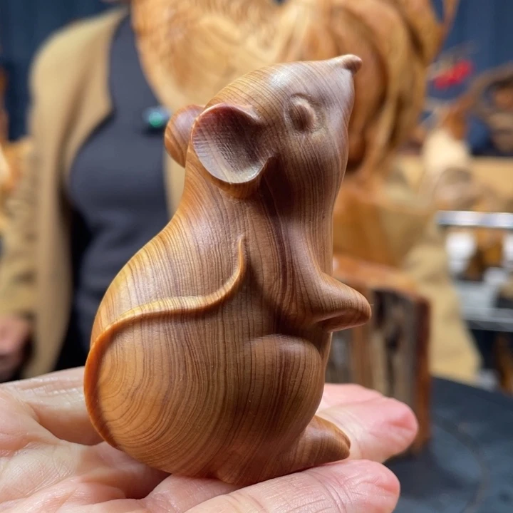 柏木（崖柏）手把件