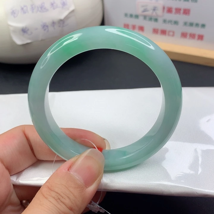 未镶嵌手镯翡翠5455
