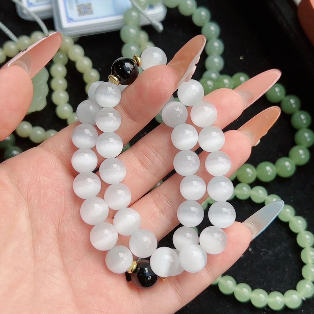 【闪购商品】手串未镶嵌和田玉茗*