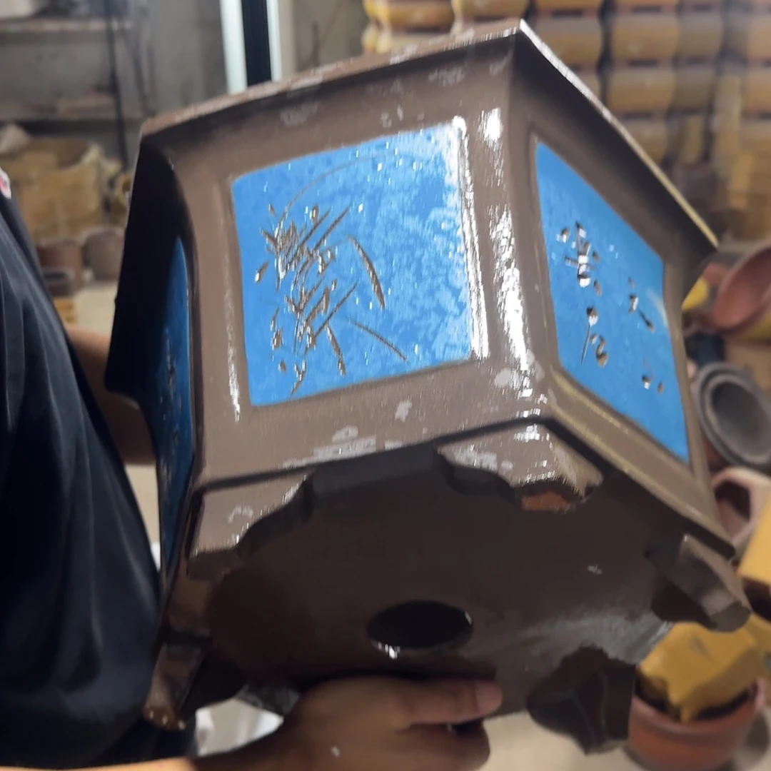 紫砂花盆紫砂口径32