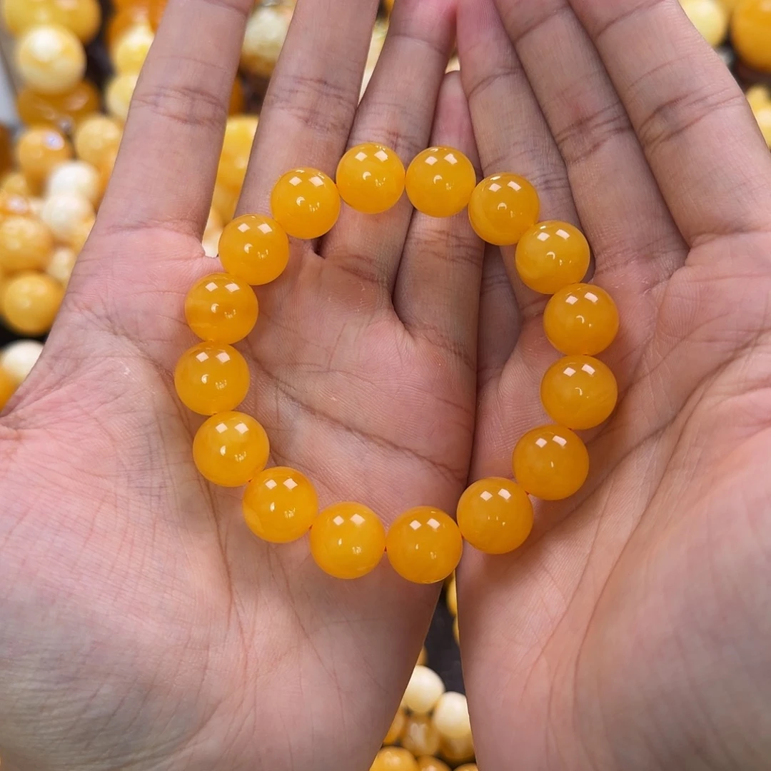 琥珀未镶嵌珠宝奇石13mm同料