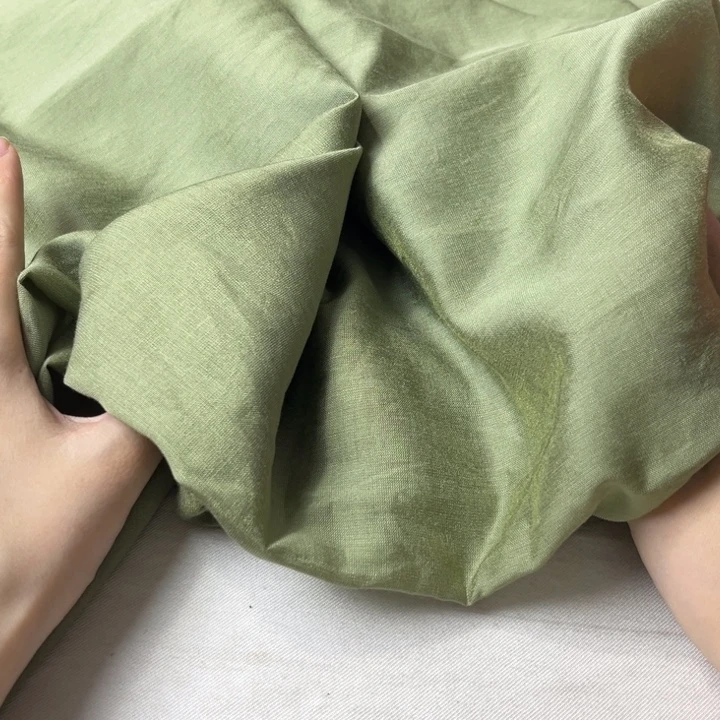 棉混纺军绿色人鱼姬2米