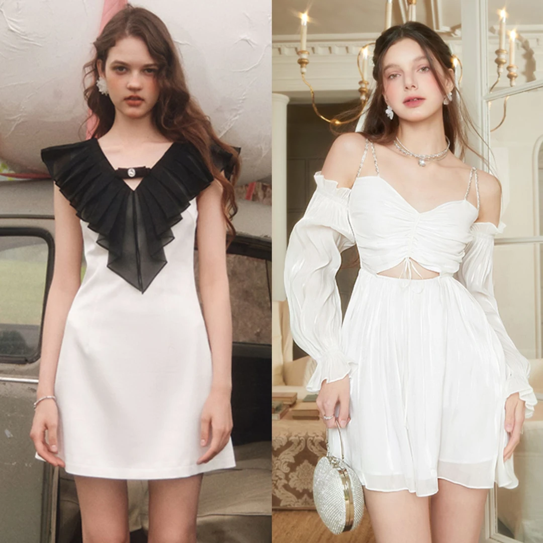 【美娇粉丝专属】白月光系列连衣裙